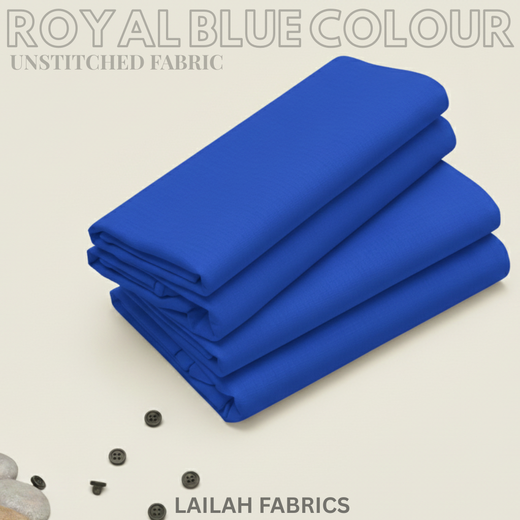 𝗥𝗼𝘆𝗮𝗹 𝗕𝗹𝘂𝗲 𝗖𝗼𝗹𝗼𝘂𝗿 | 𝗕𝗹𝗲𝗻𝗱𝗲𝗱 | 𝗨𝗻-𝘀𝘁𝗶𝘁𝗰𝗵𝗲𝗱 | 𝗪𝗮𝘀𝗵 𝗮𝗻𝗱 𝗪𝗲𝗮𝗿